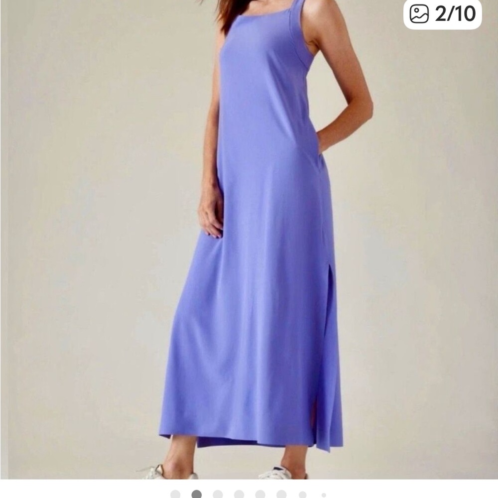 💘Athleta Adonis Blue Maxi Dress💘